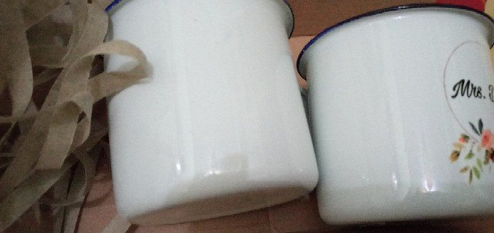 One Eighty Mug Enamel Jadul Custom Mug Couple Wedding Graduation Gift Free Bisa Dibeli Satuan/grosir