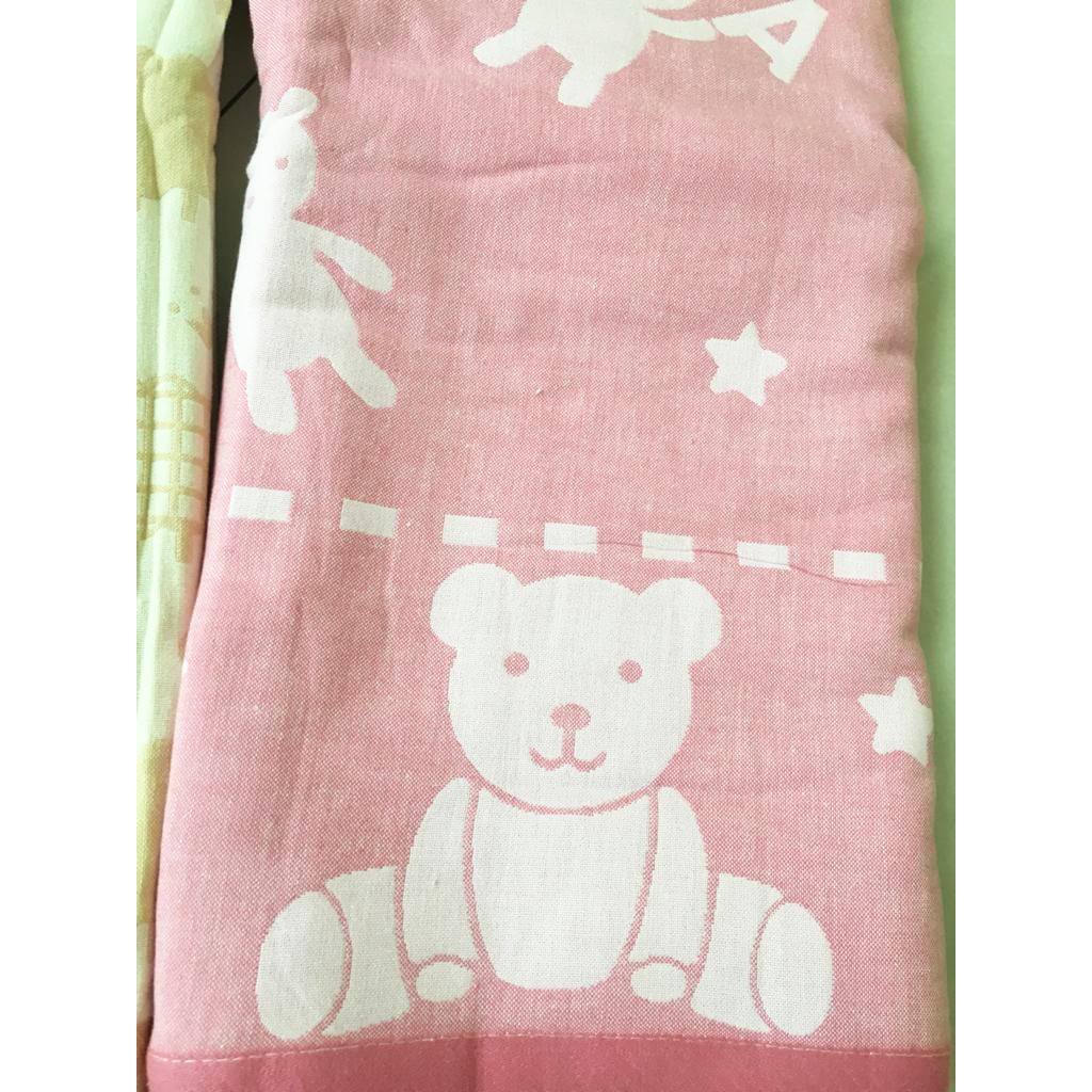 Selimut Katun Jepang Lembut Bear Domba 150x200cm 700gr/pcs