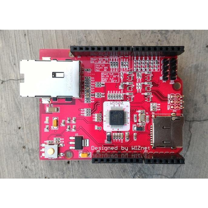Ethernet Shield W5500 -WIZnet akh11 Ayo Beli