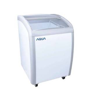 Chest Freezer Aqua Transparan Sliding Door 160 Liter AQF 162 SD