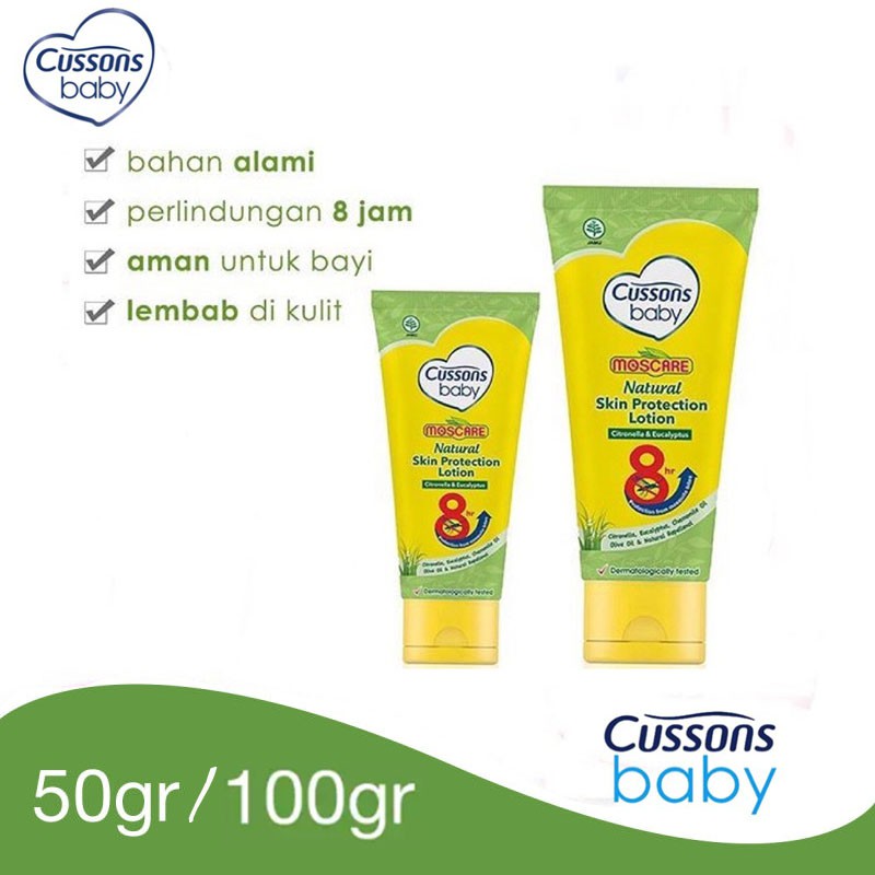 Cussons Baby Moscare Cream Anti Nyamuk 50gr/100gr