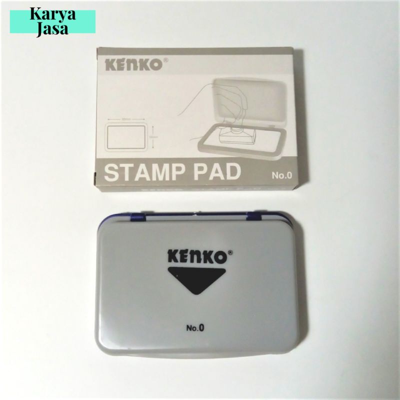 

Kenko Stamp Pad No.0 Ukuran 90×55mm | Bak Tempat Stempel Kenko