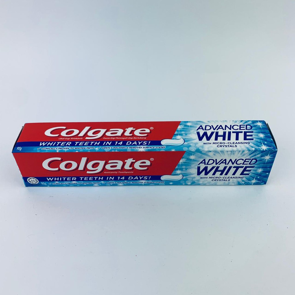 COLGATE/Advance white/Fresh Cool Mint/ Great Regular Flavor/ Bubble Fruit Flavor