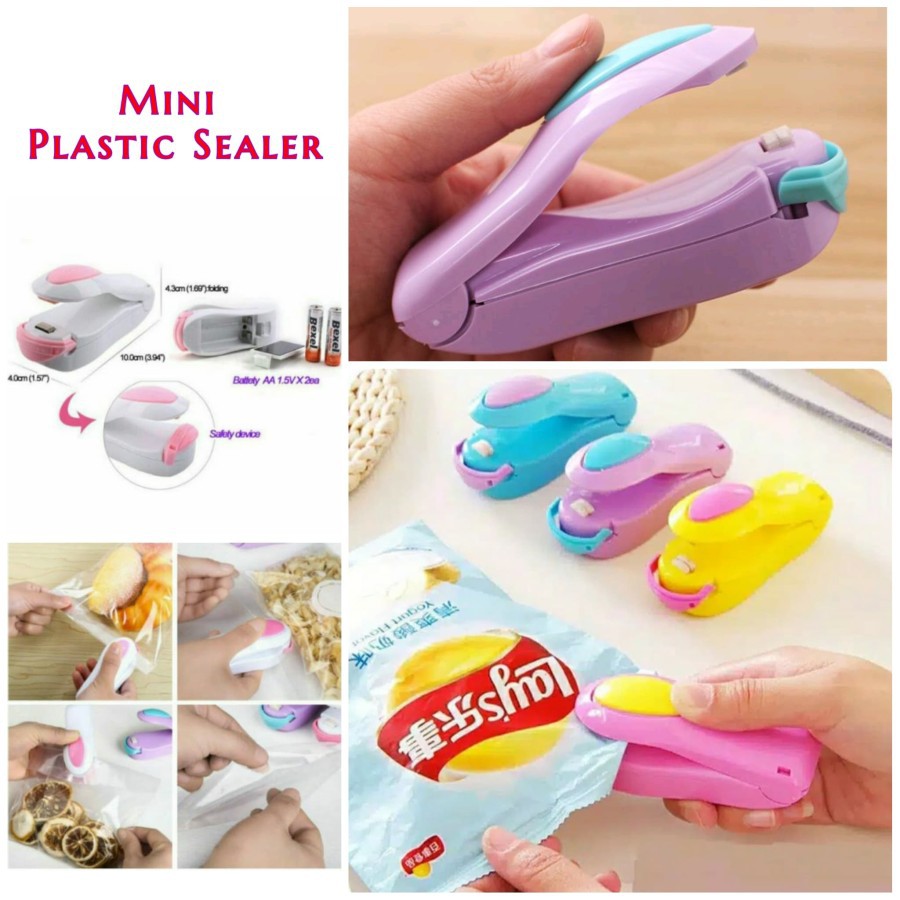 MINI HAND SEALER PLASTIK - SEALER PERAPAT PEMBUNGKUS MAKANAN