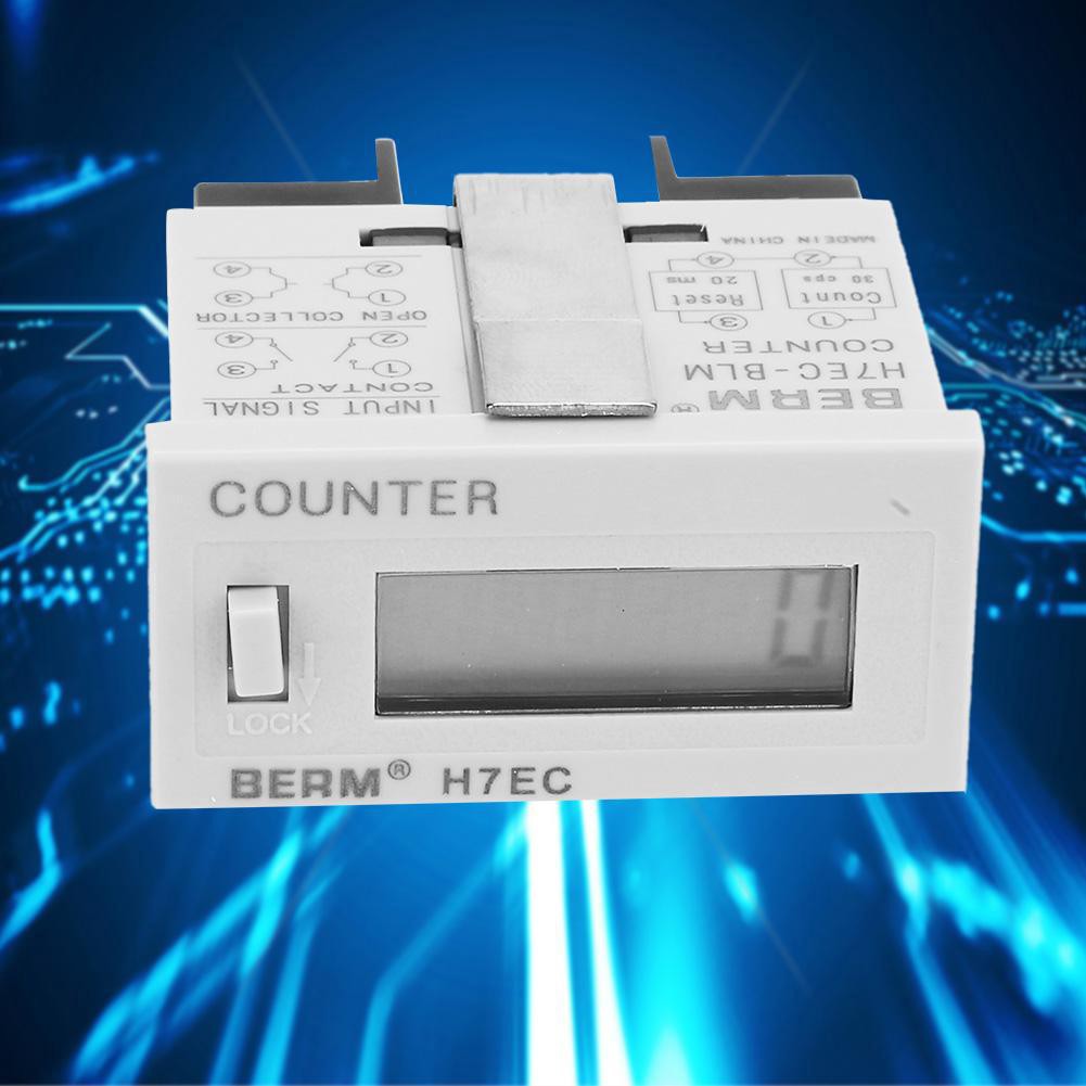 Digital Counts H7EC Totalizer Alat Hitung Counter H7EC-BLM OMRON