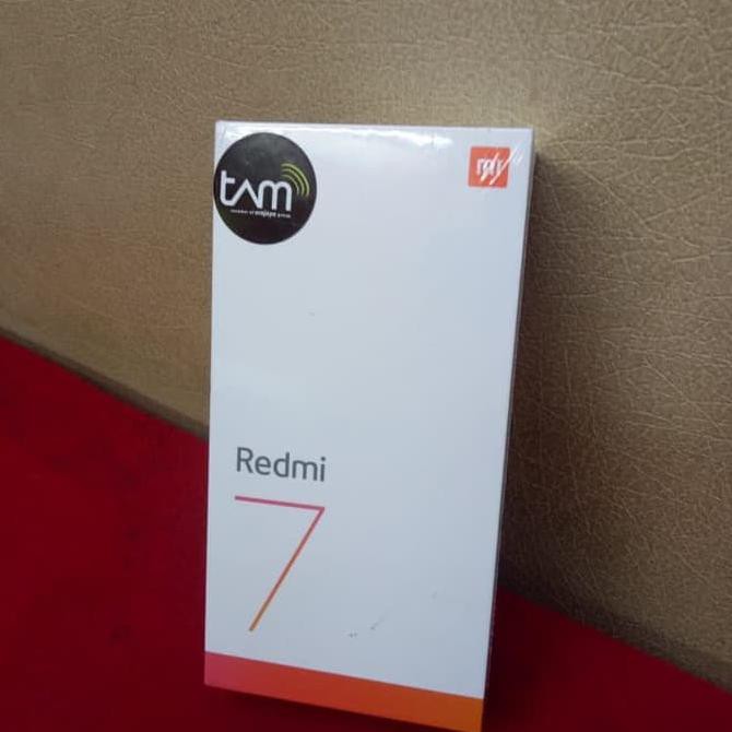 TERMURAH xiaomi redmi 7 all warna ram 3gb 32gb baru garansi TAM ram 3/32gb - Hitam READY STOCK