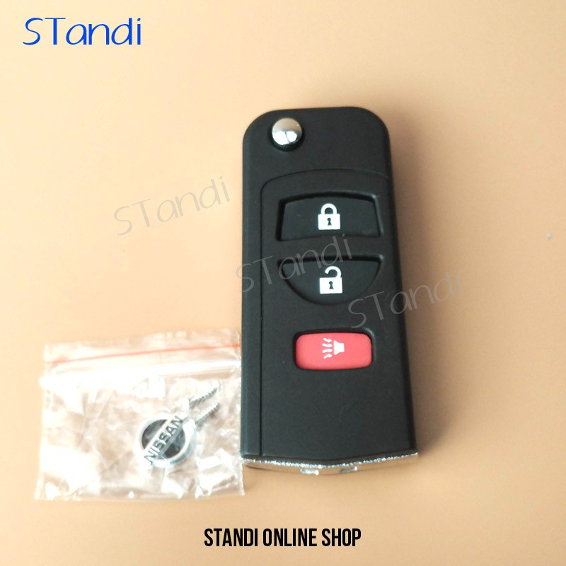 Casing Kunci Lipat Flip Key Rumah Kunci Nissan Grand Livina Livina X-Gear