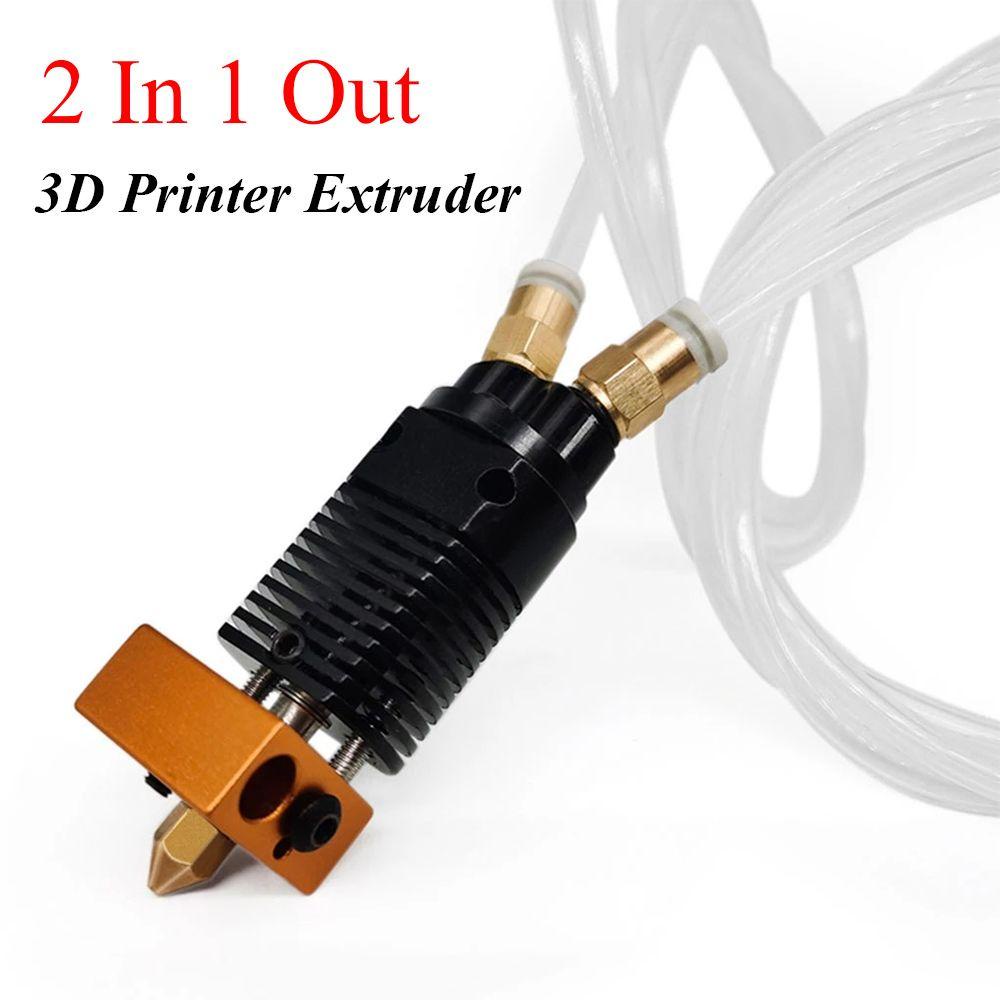 Preva Extruder Aksesoris Printer 3D Yang Dapat Diganti Untuk Ender-3 CR-10/10S 2in1 Out