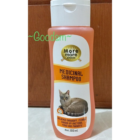 Shampo Kucing More More Please Medicinal Cat Shampoo 200ml