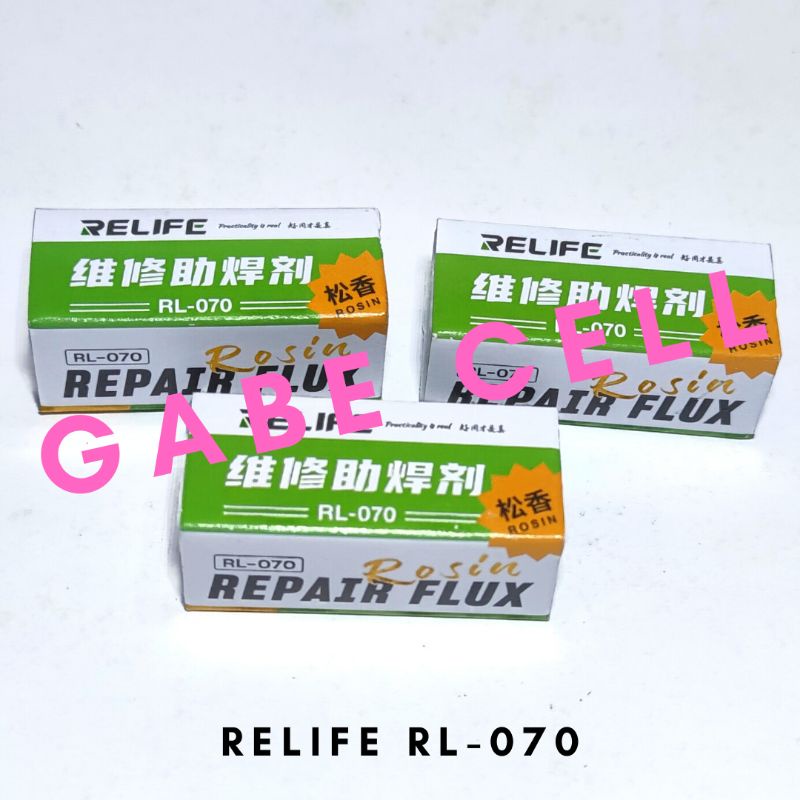 ROSIN FLUX RELIFE RL-070 ALAT SERVIS