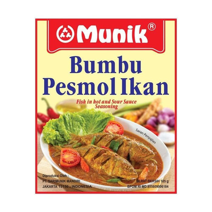 

Munik Bumbu Pesmol Ikan 105gr