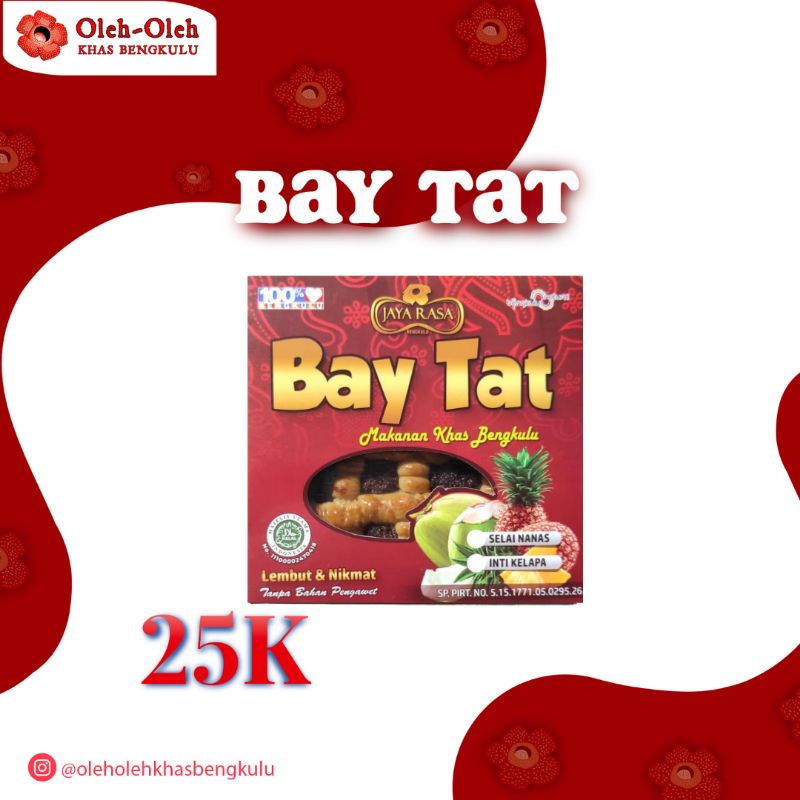 BAY TAT RASA NANAS / MERK JAYA RASA - TERBAIK DI BENGKULU / OLEH OLEH KHAS BENGKULU / MAKANAN KHAS BENGKULU