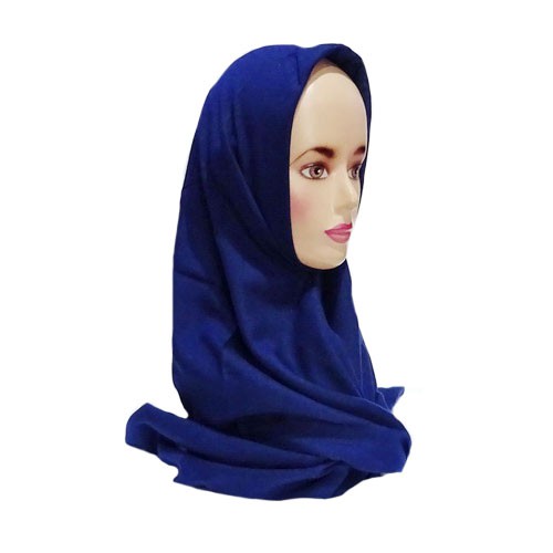 Hijab Saudia Rawis Warna Biru Navy
