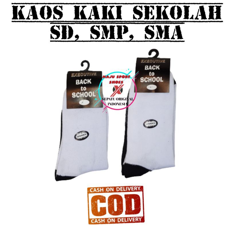 Kaos kaki Spandek / kaos kaki sekolah sd smp sma / kaos kaki pramuka