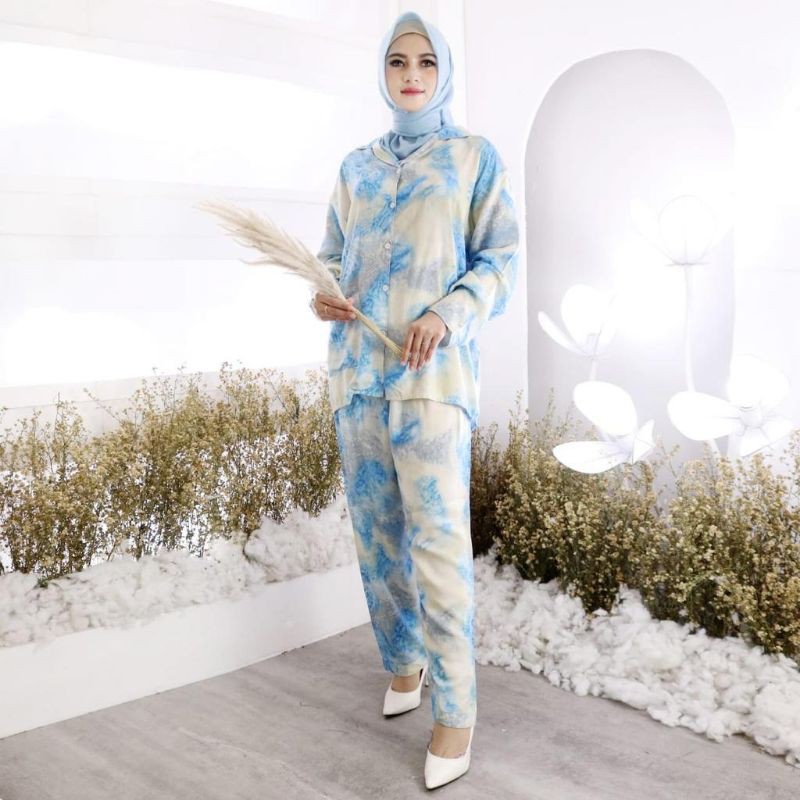 JOSJOLI_STORE/Piyama PP BAMBO/Piyama Wanita Dewasa/Pakaian Tidur Wanita Dewasa LD 120CM