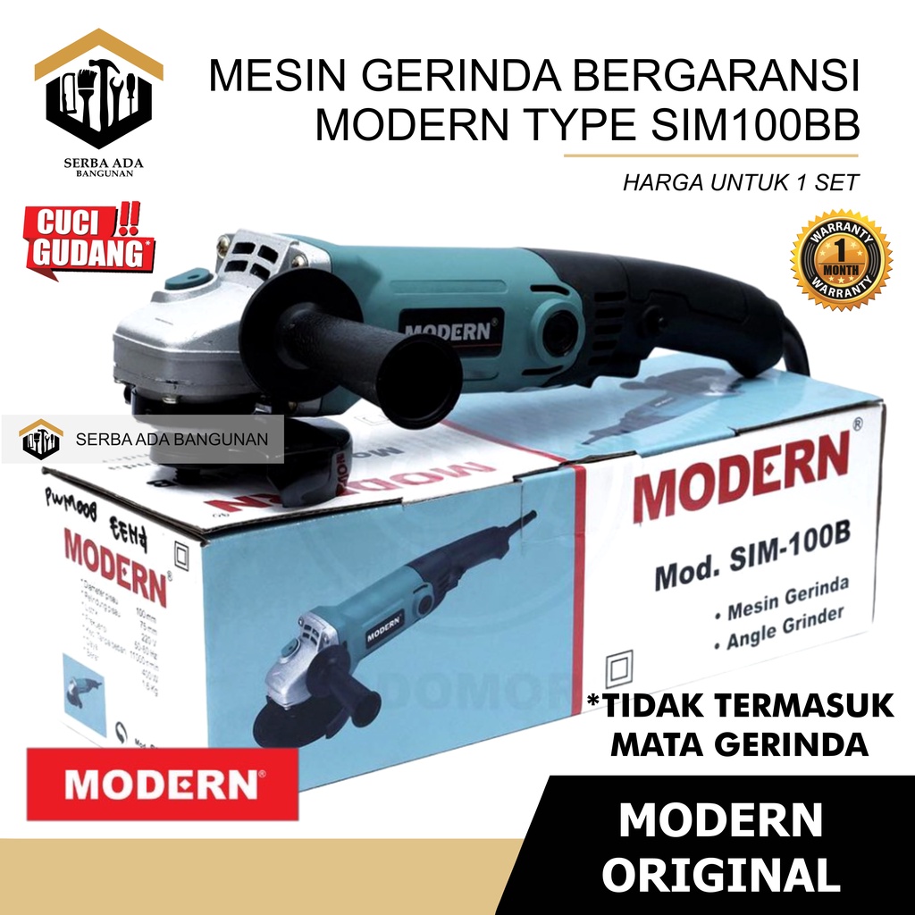 Mesin gurinda grinda modern sim 100B mesin disc grinda