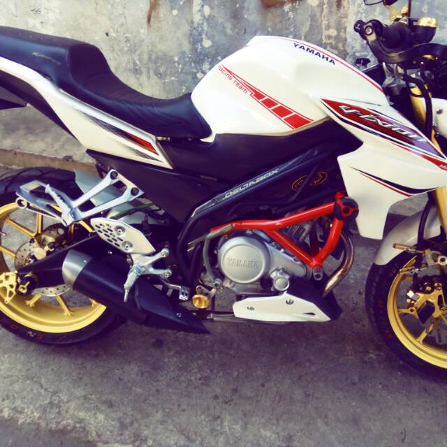 Crashbar vixion old dan new