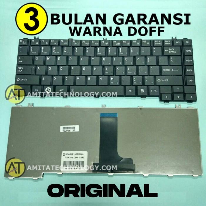 Keyboard Laptop Original Toshiba C600 C640 C645 L630 L645 L735 L745