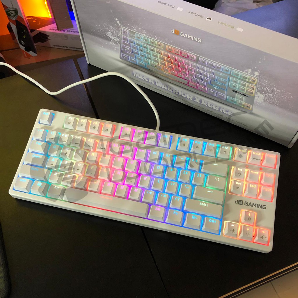 DA Meca Warrior X RGB ICE TKL Mechanical Gaming Keyboard