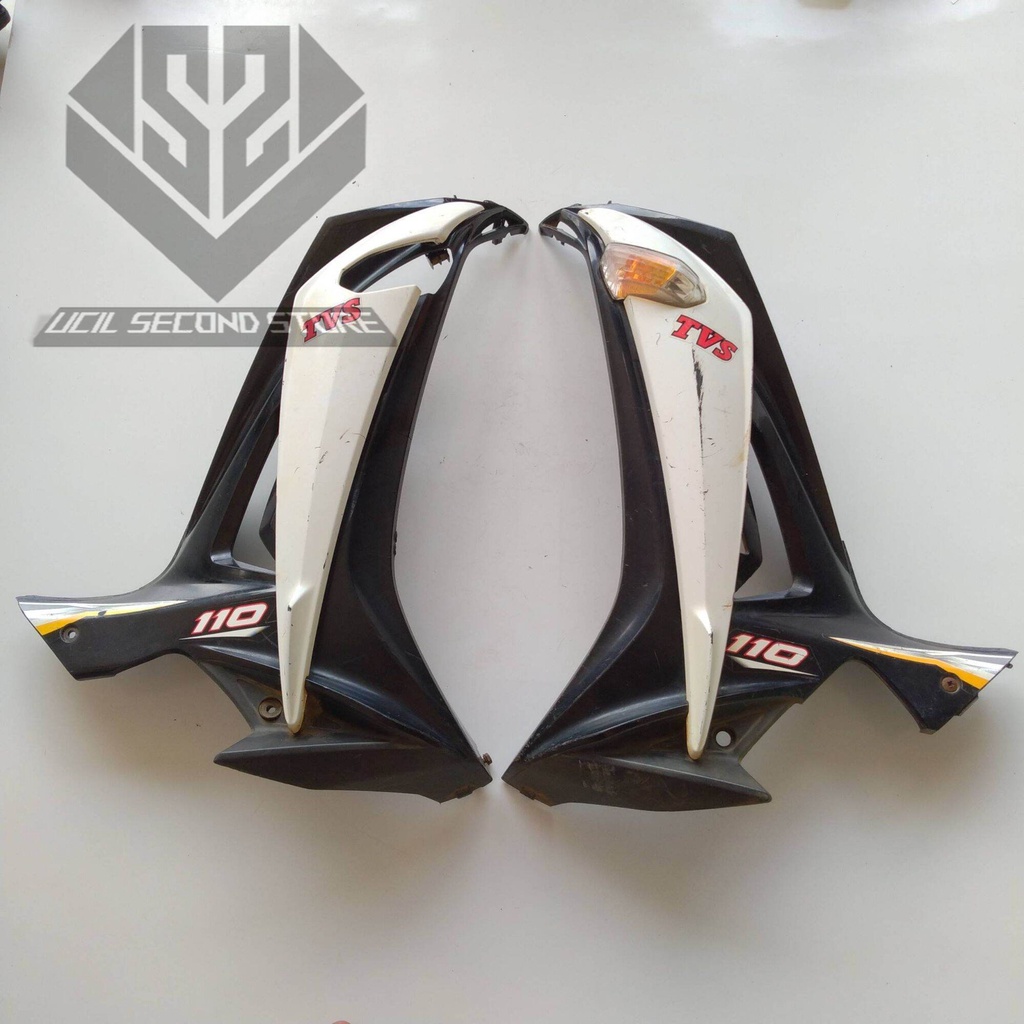 SAYAP TVS NEO 110 ORIGINAL SAYAP SAMPING TVS NEO110 SEKEN ASLI ORIGINAL