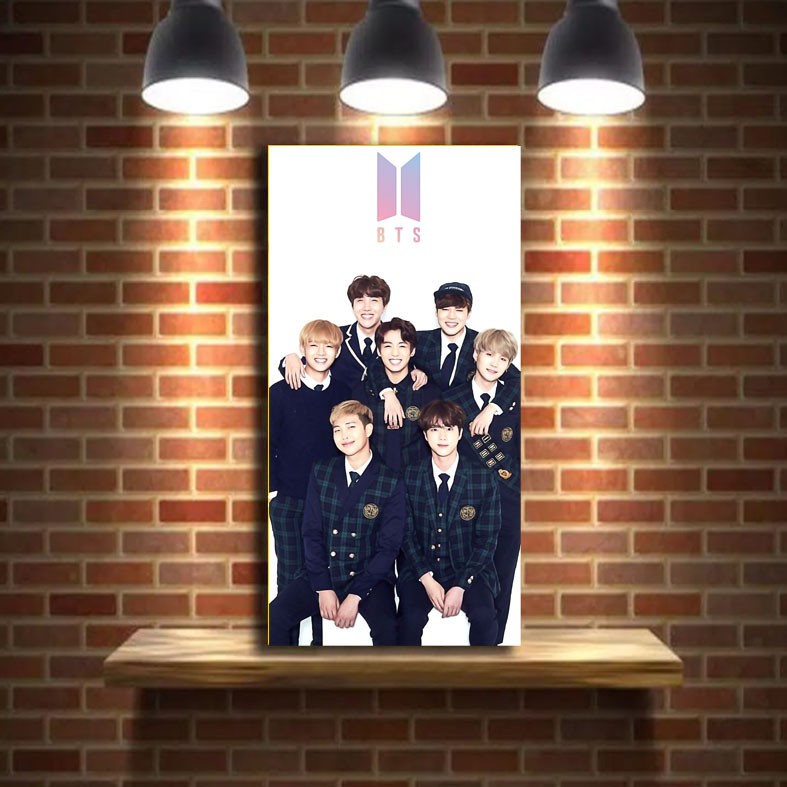 Wall Decor Poster Pajangan Hiasan Dinding Pop Art BTS Berkualitas BTS-01