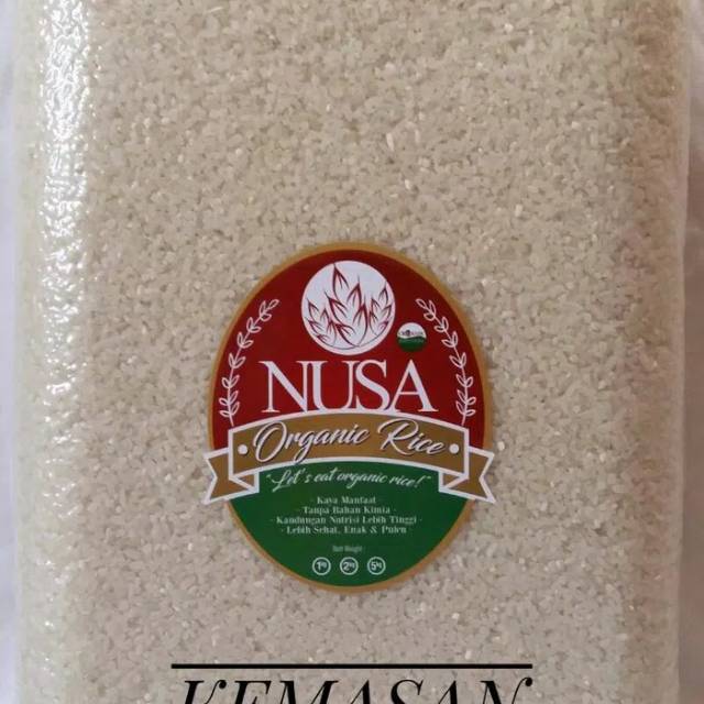 

Beras Organic Pandan Wangi