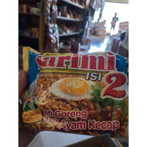 

Sarimi agoreng isi 2 Ayam Kecap