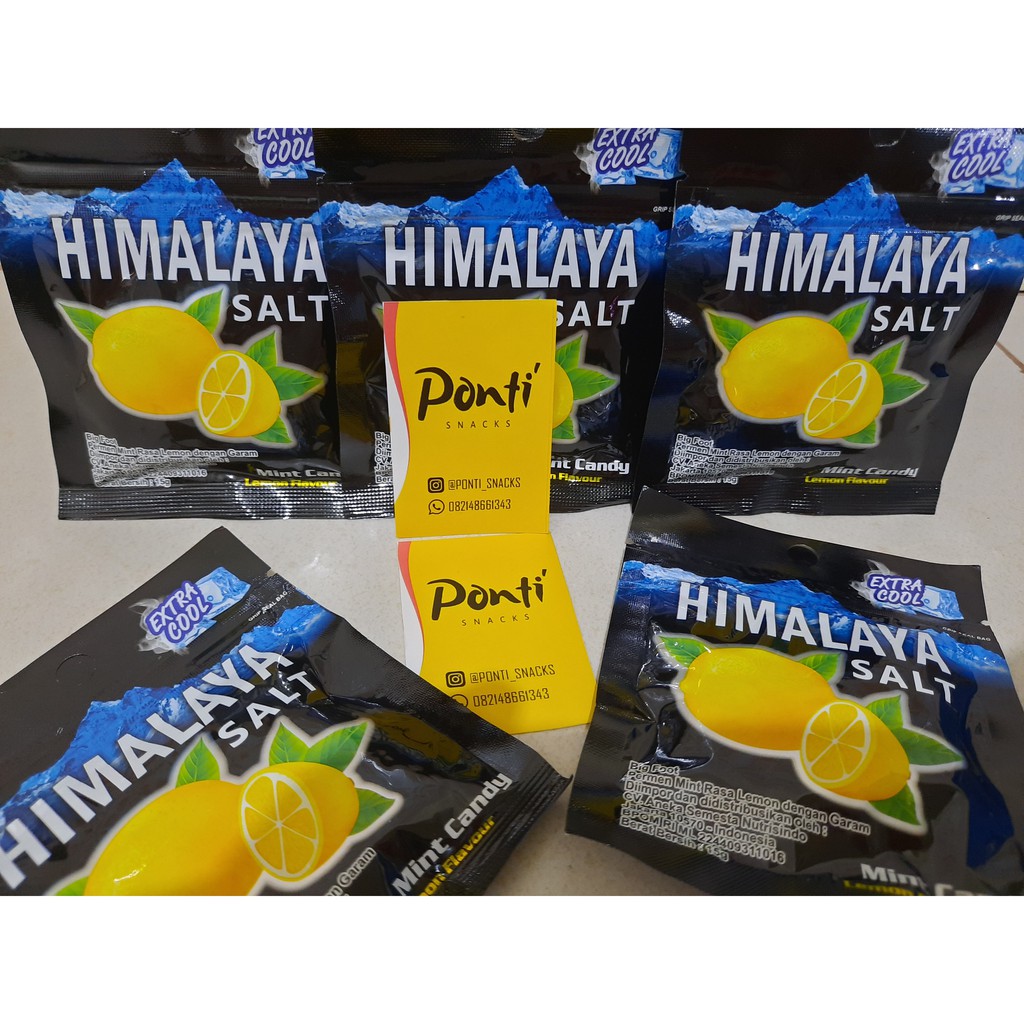 

BIG FOOT HIMALAYA SALT MINT CANDY LEMON FLAVOUR 15gram