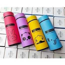 Botol Minum Kaca Animal Souvenir Murah Tumbler Botol Minum Portable