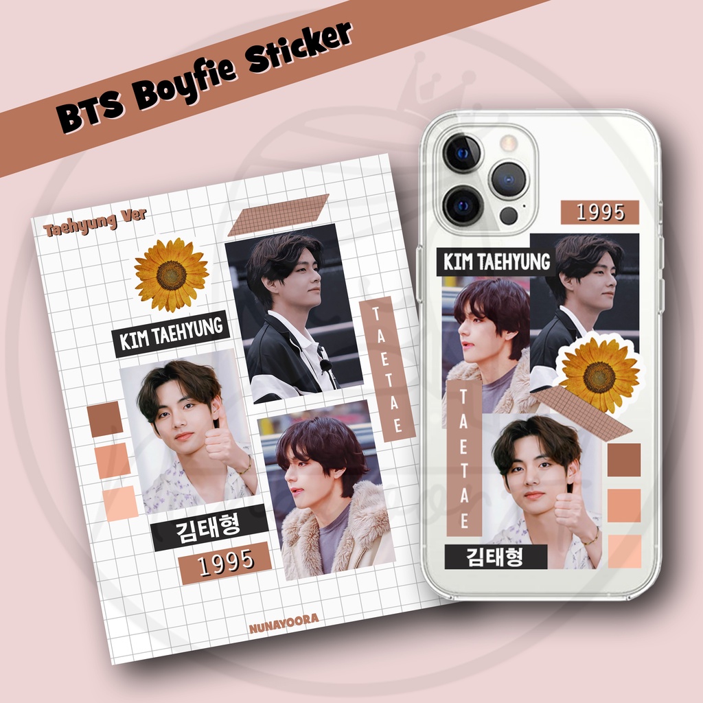 BTS BOYFIE STICKER CASE