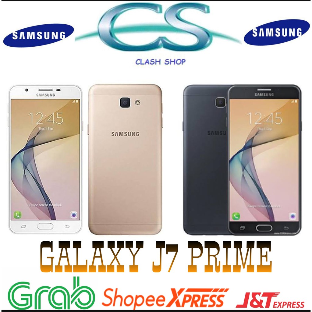 Samsung J7 Prime - White Gold & Black - 3Gb / 32Gb Garansi