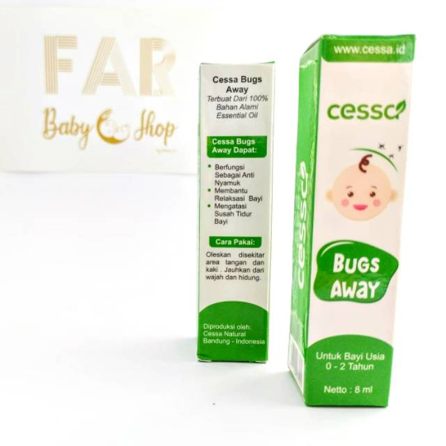 Cessa Bugs Away -&gt; Membantu Menjaga Bayi Dari Gigitan Nyamuk