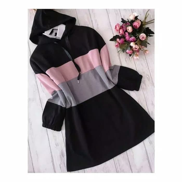 hoodie dress shopee