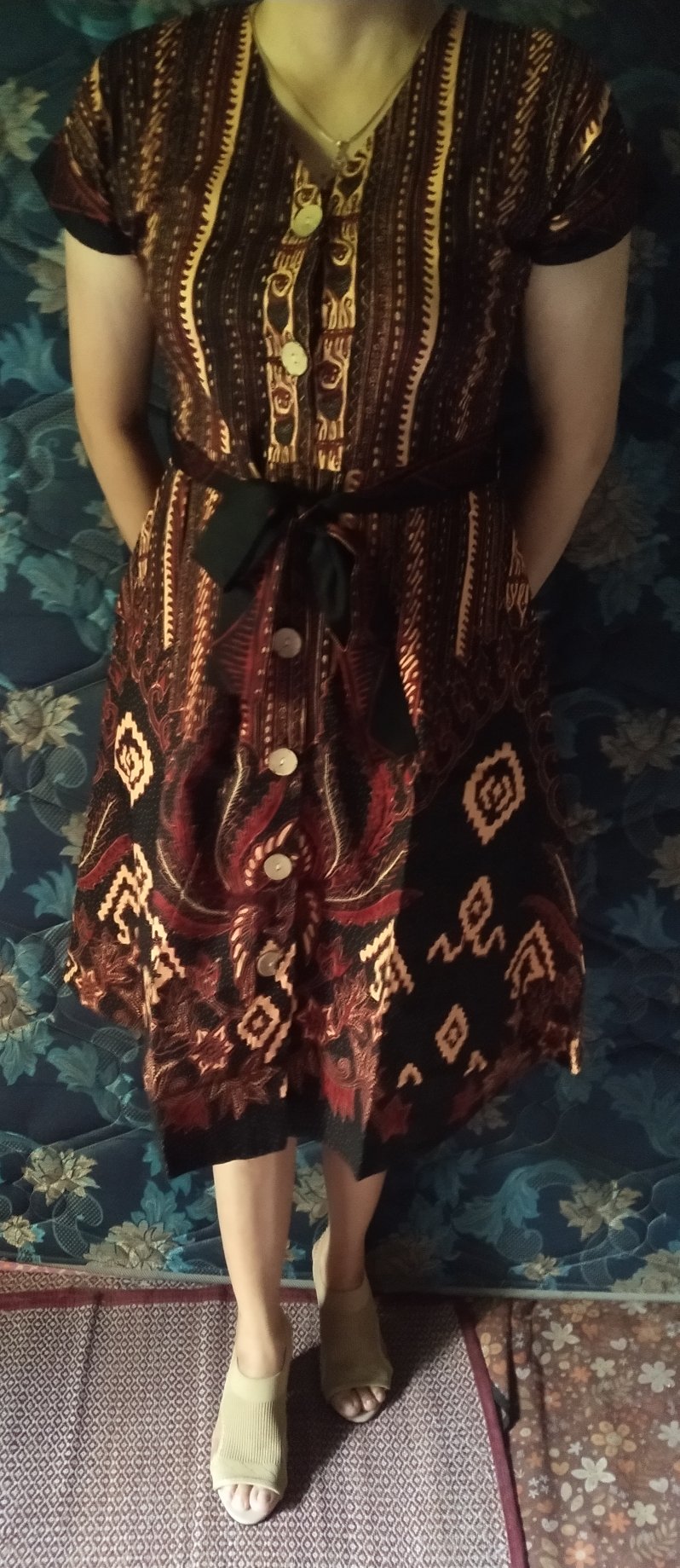 Johor - Gaya Dress Batik Wanita