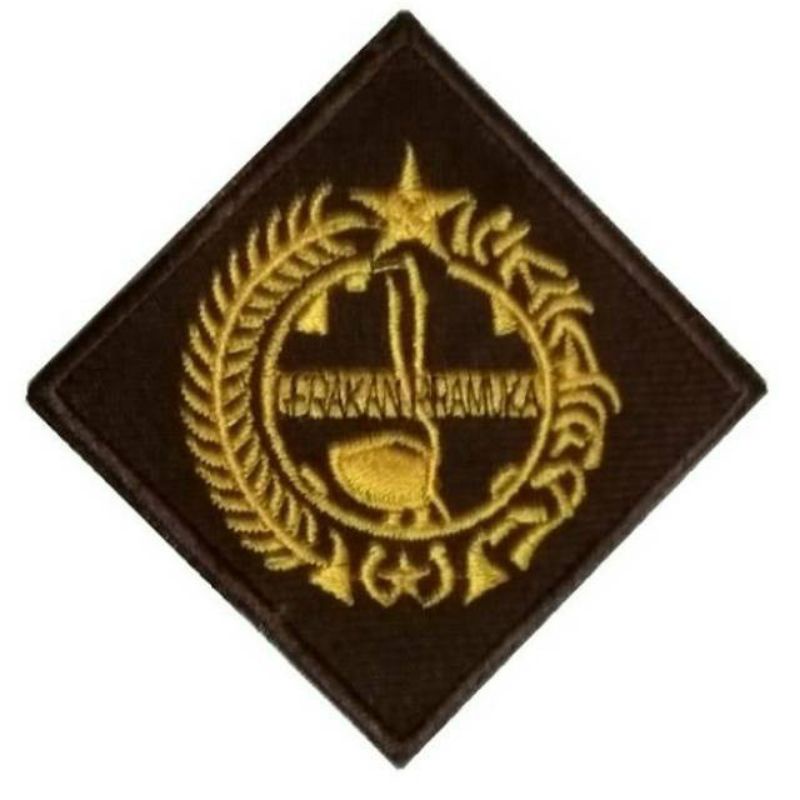 BET BORDIR/ATRIBUT BADGE GERAKAN PRAMUKA PUTRA