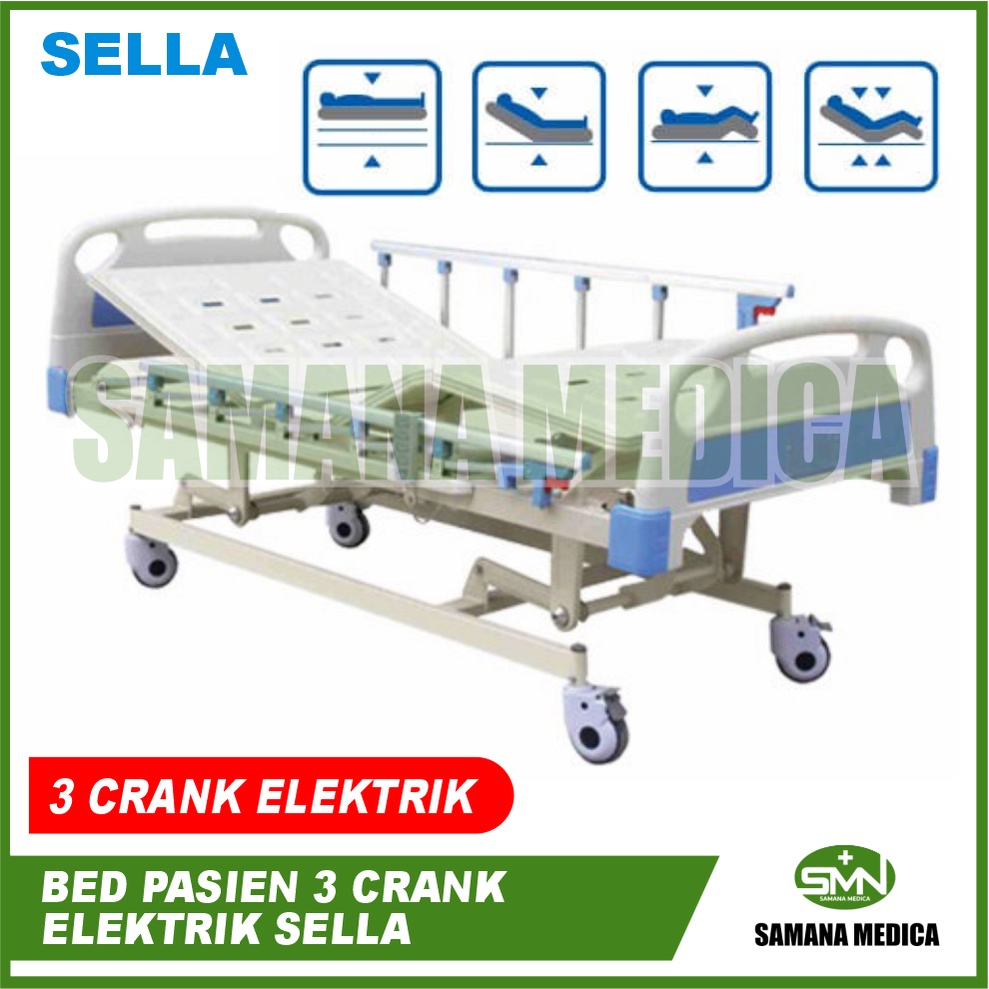 BED PASIEN ELEKTRIK SELLA Ranjang Pasien Tempat Tidur