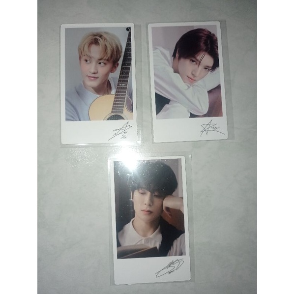 polaroid jaehyun mark taeyong nct 127 nature republic official