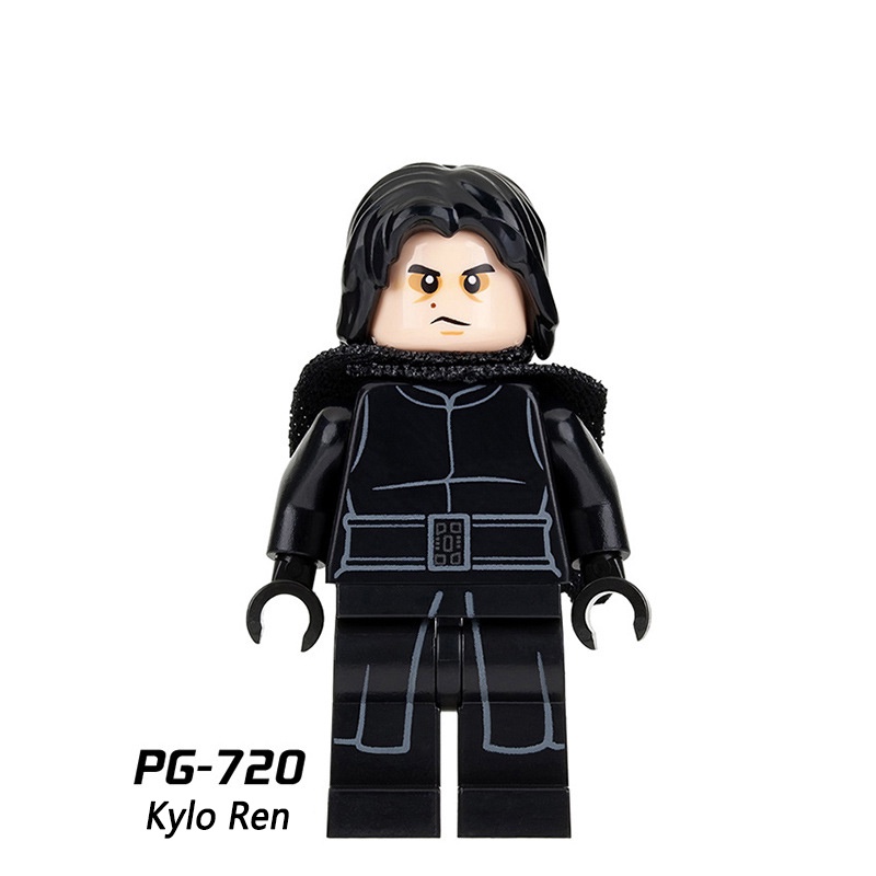 Kylo Ren Mini Figure Star Wars Tasu Leech Barriss Offee Owen Lars Untuk Hadiah Anak PG8053