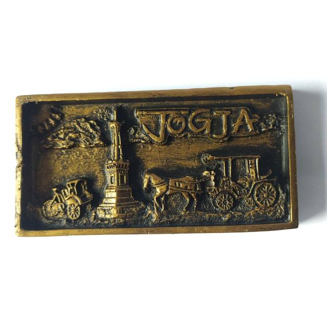 MAGNET KULKAS ANDONG KERETA KUDA TUGU JOGJA UKURAN 9x5 cm - DEKORASI RUMAH