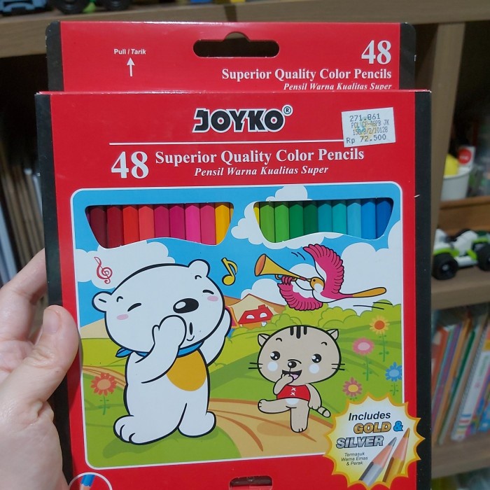 

Murah Pensil Mewarnai Joyko 48 Warna Limited