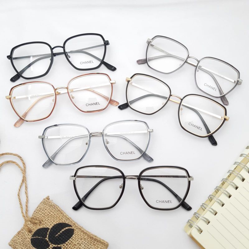 Frame kacamata C 0230 wanita antiradiasi blu-ray photocromic