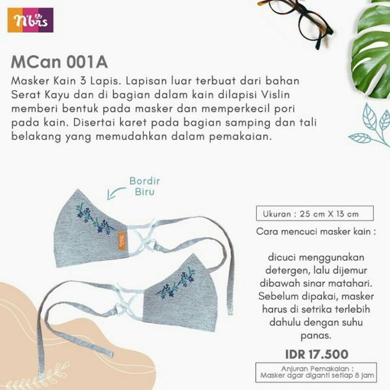 Masker Nibras MCAN 001A