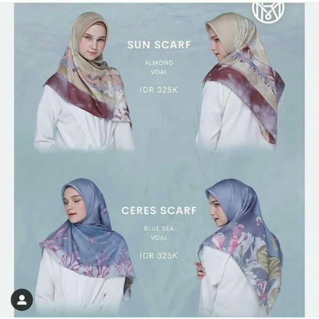 NEW  Sun scarf & Ceres scarf Riamiranda Utopia