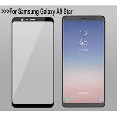 TEMPERED GLASS FULL LEM 5D 9D SAMSUNG A9 STAR ANTI GORES FULL LEM - COVER