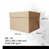 

kotak/dus/box kue/cake/tart 25x25x19