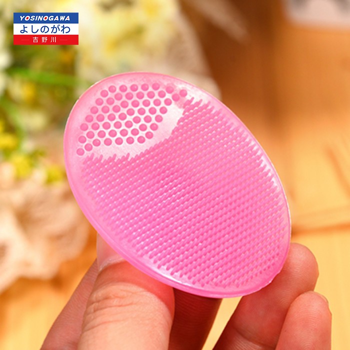 SIKAT KEPALA BAYI SILIKON Silicone bath brush Baby - YOSINOGAWA