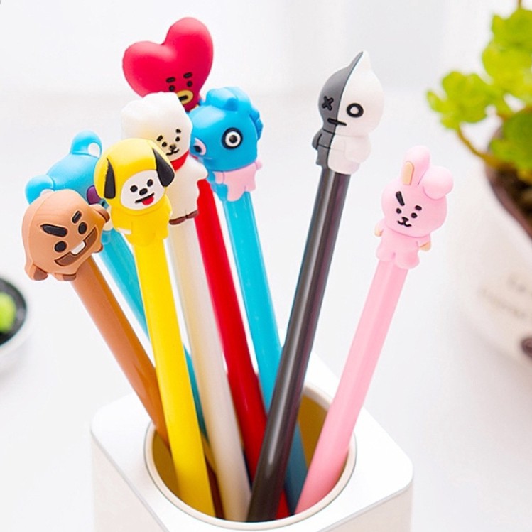 

{KPB} PENA KARAKTER BT21 / PULPEN GEL LUCU CUTE KARAKTER BANGTAN BOYS BT21 BTS ARMY