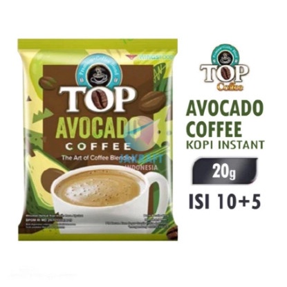 

Top Coffee Kopi Instan Avocado 20 gr 10+5 pcs ( renceng 15)