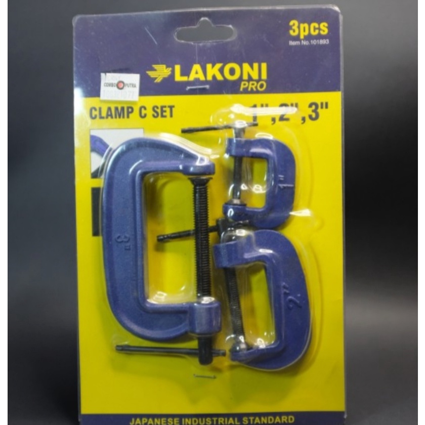 Clamp C Set - 101893 LAKONI PRO / Clamp C Set LAKONIPRO | JETJO TOOLS