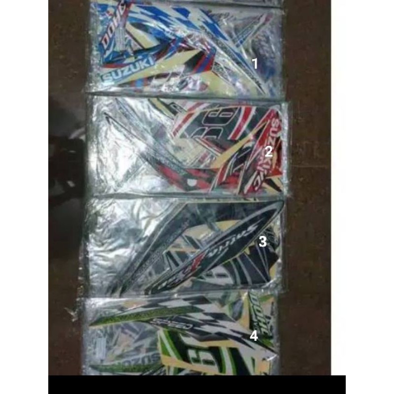 Striping satria fu 2012